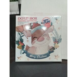 Dotz Box ~Diamond Dotting Kit ~ " Merry Christmas Reindeer " Ages 7yr. & Up~New